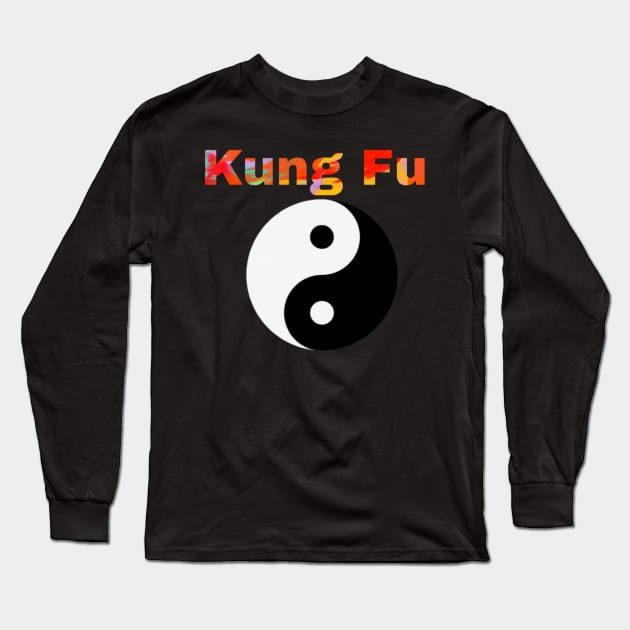 Kung fu style Long Sleeve T-Shirt by Superboydesign